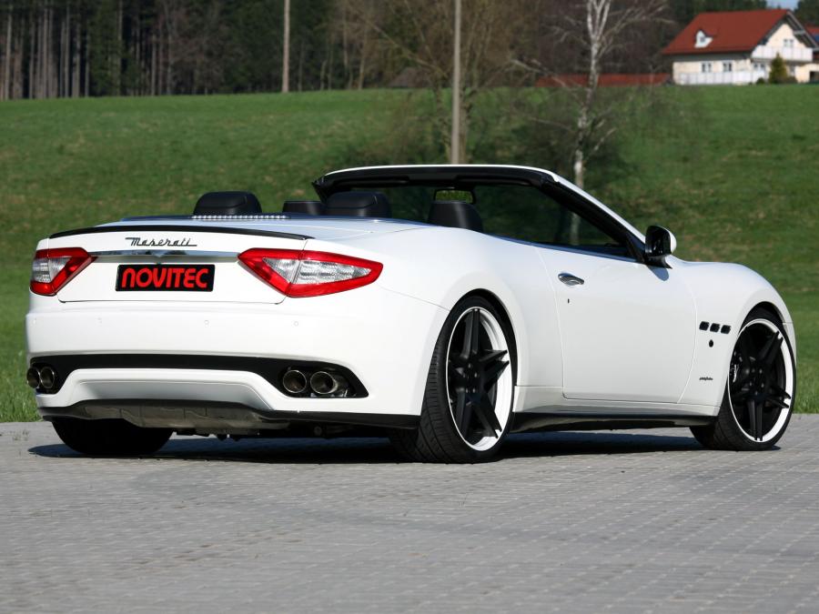  Maserati GranCabrio Tridente by Novitec Rosso 2011 года  (фото 49 из 51)